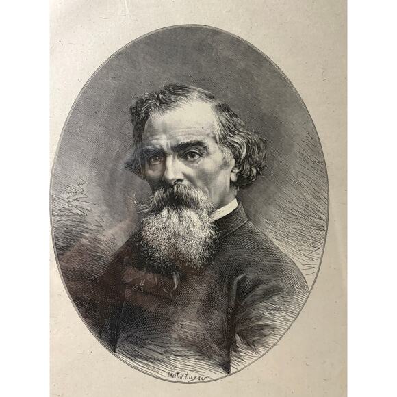Framed Wood Engraving of Artist Narcisse Diaz by Smeeton Tilly Barbizon School - Picture 2 of 6